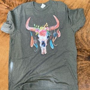 Western graphic tee